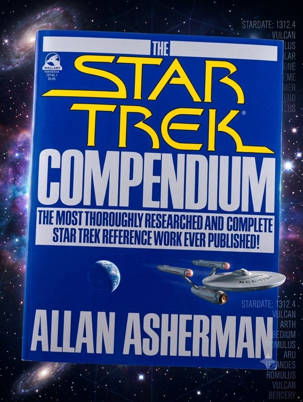 The Star Trek Compendium Book- Vintange